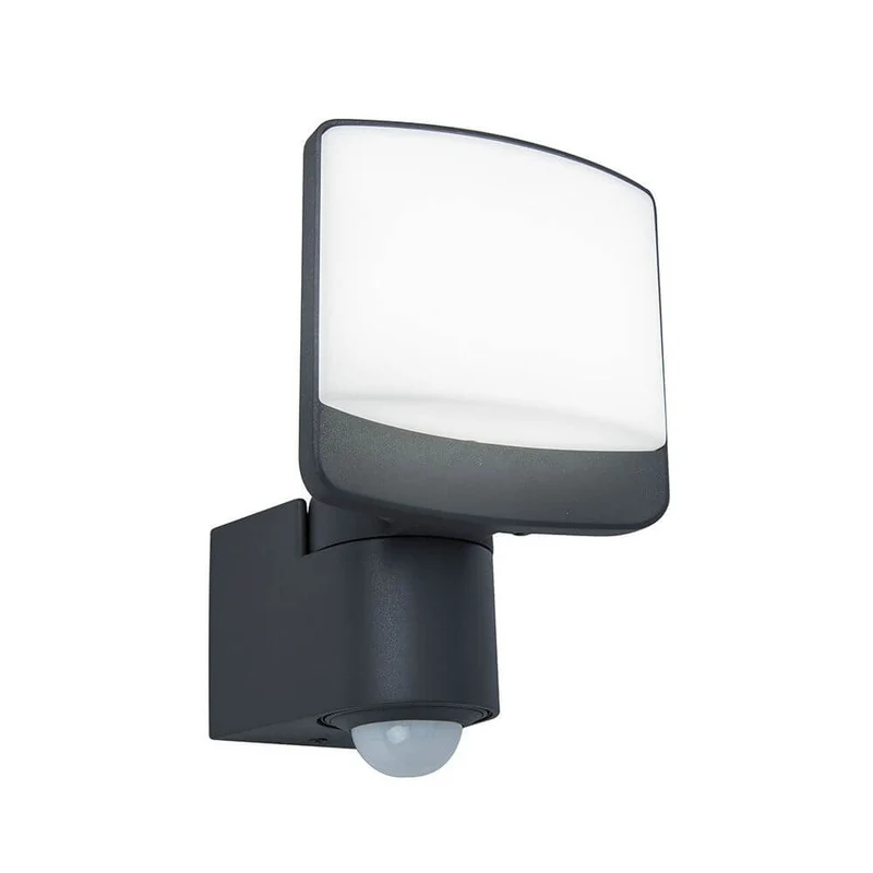 LED Außenstrahler Sunshine mit Sensor IP44 Anthrazit