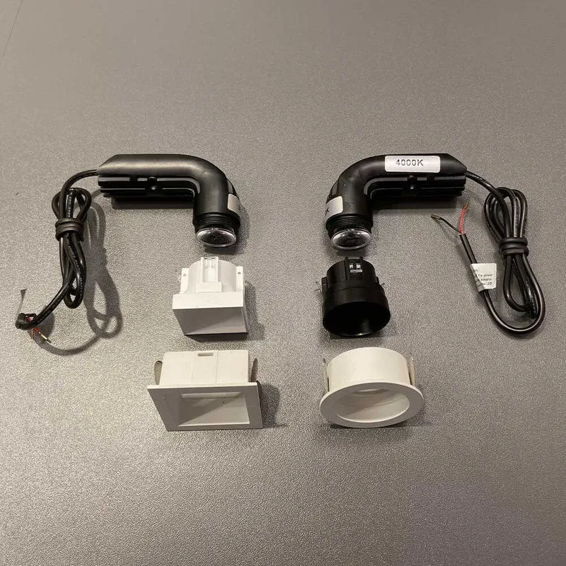 Mini LED Einbaustrahler PIC eckig 500lm