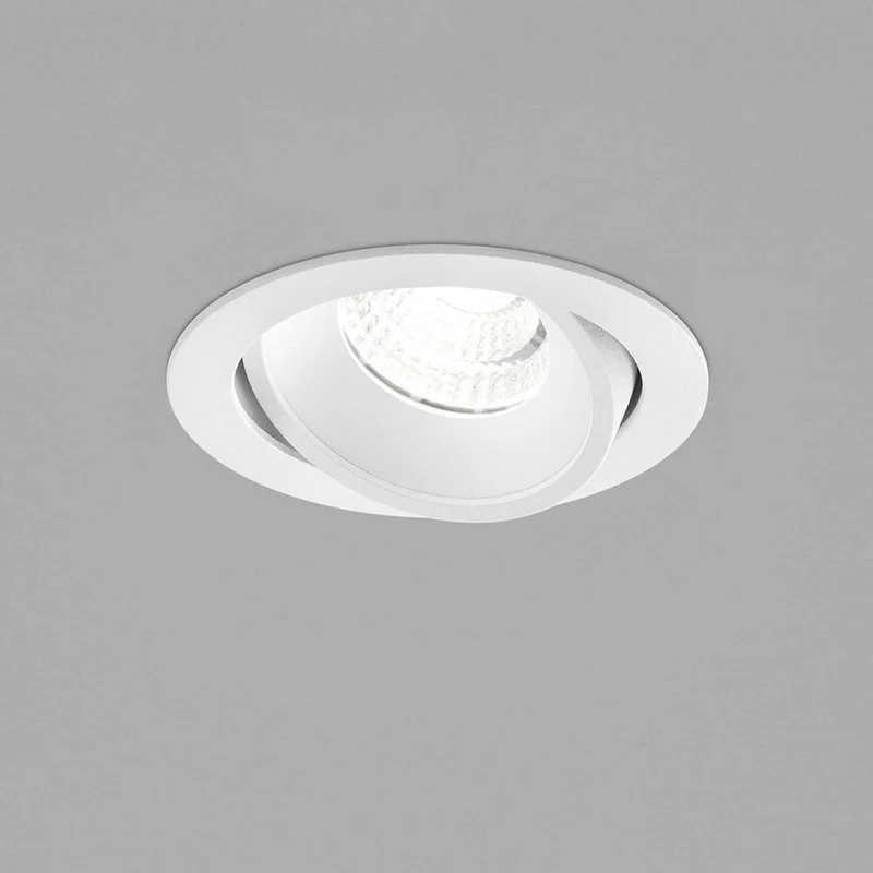 LED Decken-Einbauleuchte Sid Weiß 890lm IP65