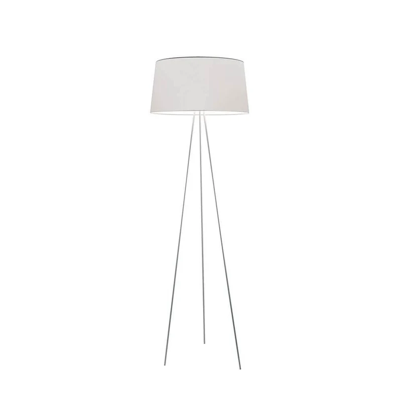 Kundalini Stehlampe Tripod mit Stoffschirm 175cm Dimmbar