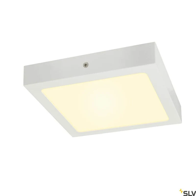 Senser 24 LED Deckenlampe 3000K Eckig Weiß