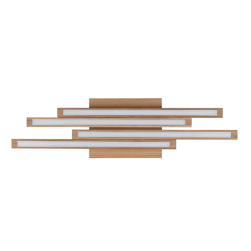 LED Deckenleuchte Linus Straight 2240lm Eiche-Geölt