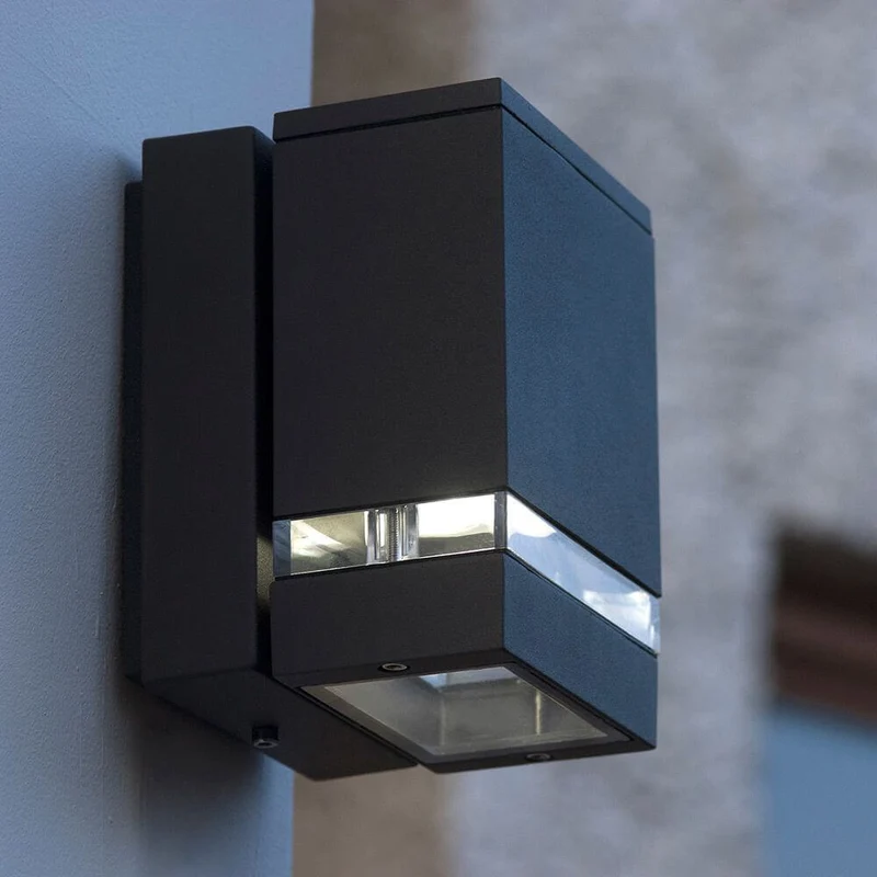 LED Außenwandleuchte Focus IP44 Anthrazit