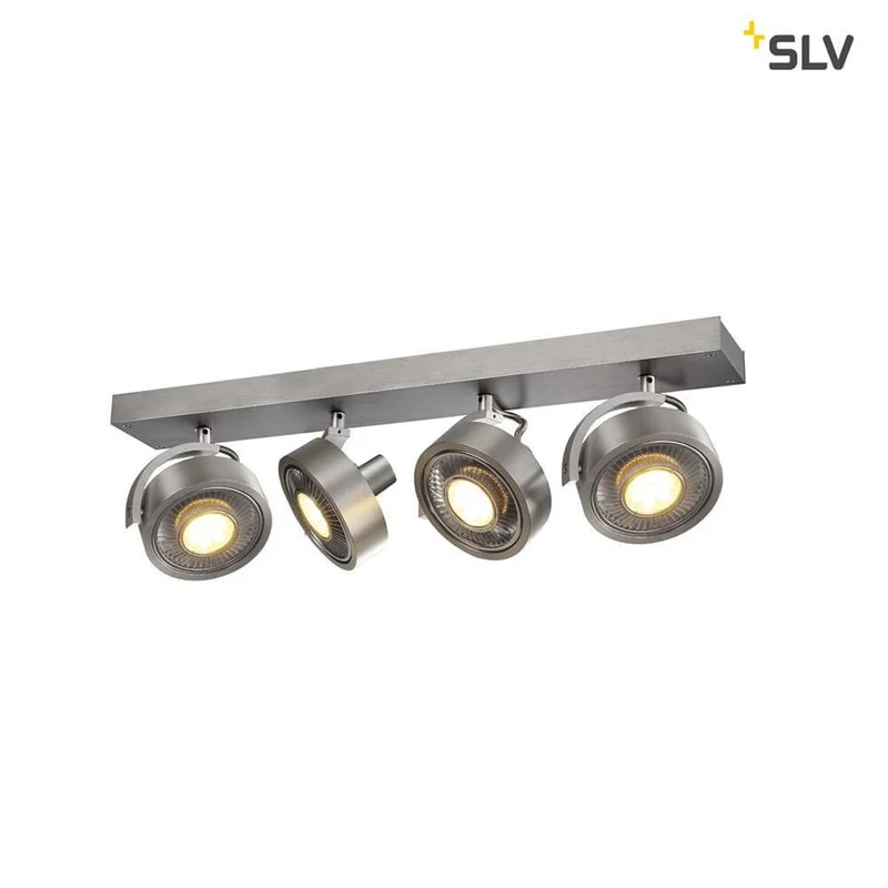 Kalu Aufbauleuchte Quad QPAR111 Alu-Gebürstet