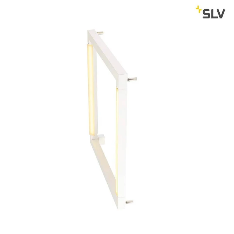 Open Grill LED Double Twist Wand- & Deckenleuchte Weiß