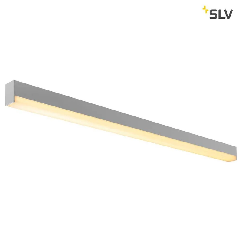 Sight LED Wand- & Deckenleuchte Silbergrau