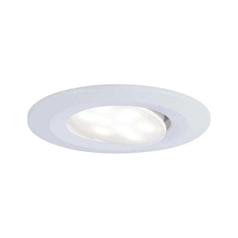 10er-Set LED Einbauleuchten Calla Dimmbar IP65 4000K Weiß
