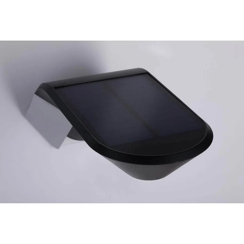 LED Solar Wandlampe Soley mit Bewegungsmelder IP44 3000K Anthrazit