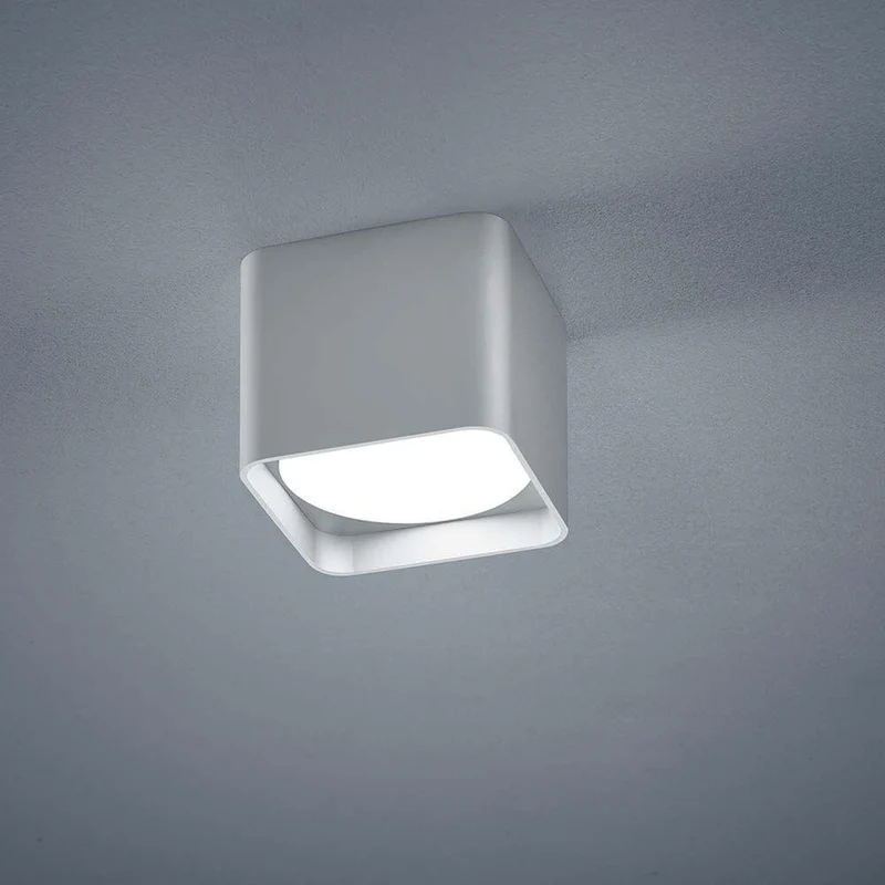 LED Deckenleuchte Dora Silberfarben-Matt