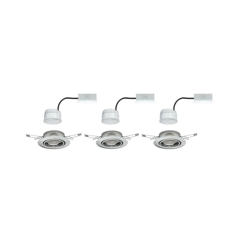 Einbauleuchten-Base Coin LED schwenkbar 3-stepdim 3x5W 51mm