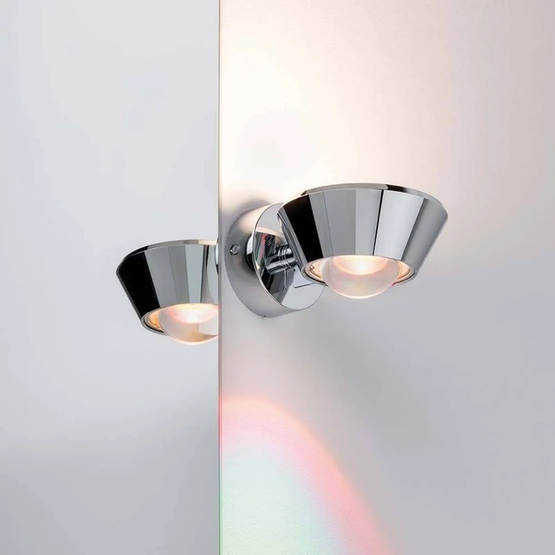 Wandleuchte Sabik IP44 LED Dimmbar 13W Chrom 230V