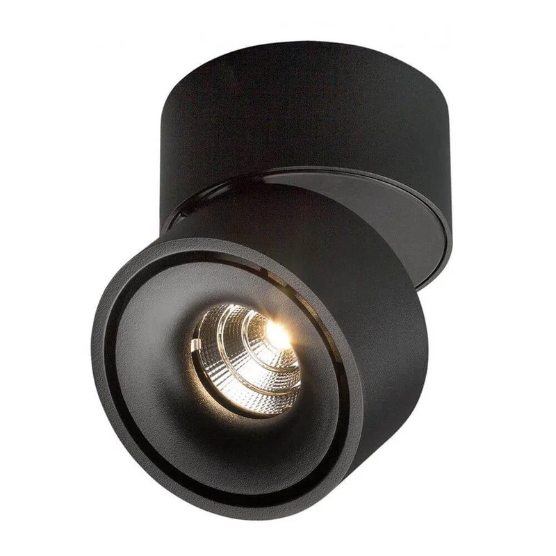 LED Aufbaulampe Simple 680lm Schwarz