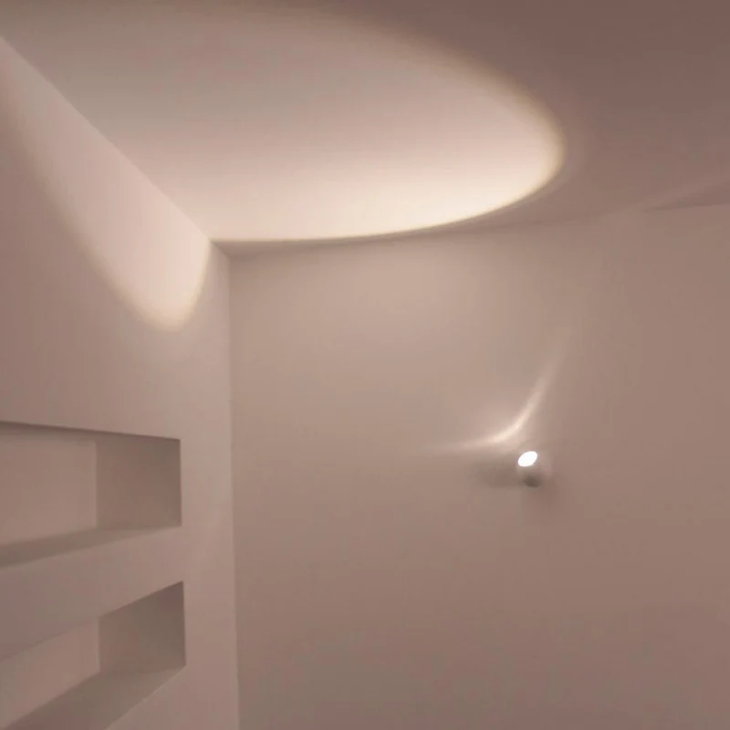 LED Decken- & Wandleuchte schwenkbar Weiß