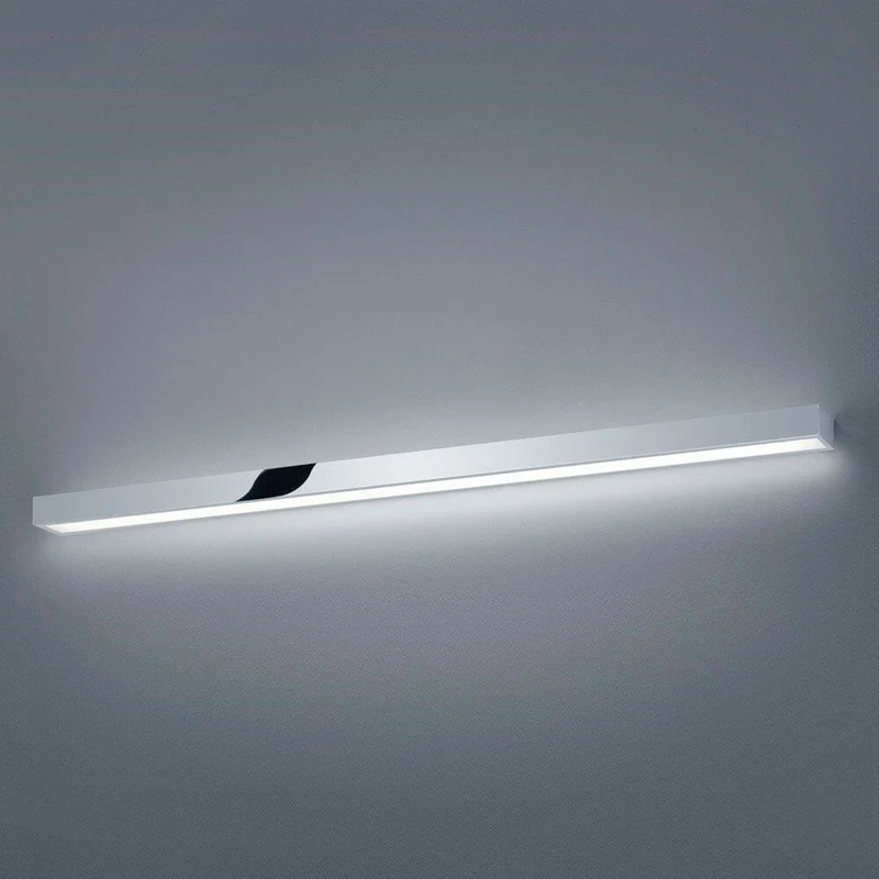 LED Wandleuchte Theia Lichtboard 120cm IP44 Chrom, Glas