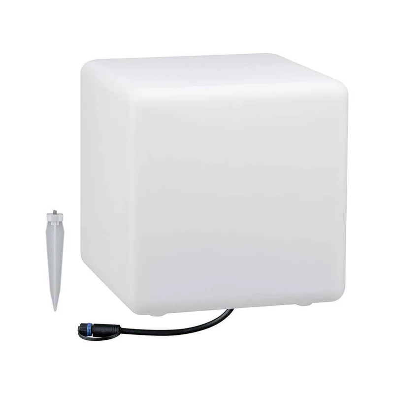 LED Plug & Shine Lichtobjekt Cube 30x30cm IP67 24V 3000K 575lm
