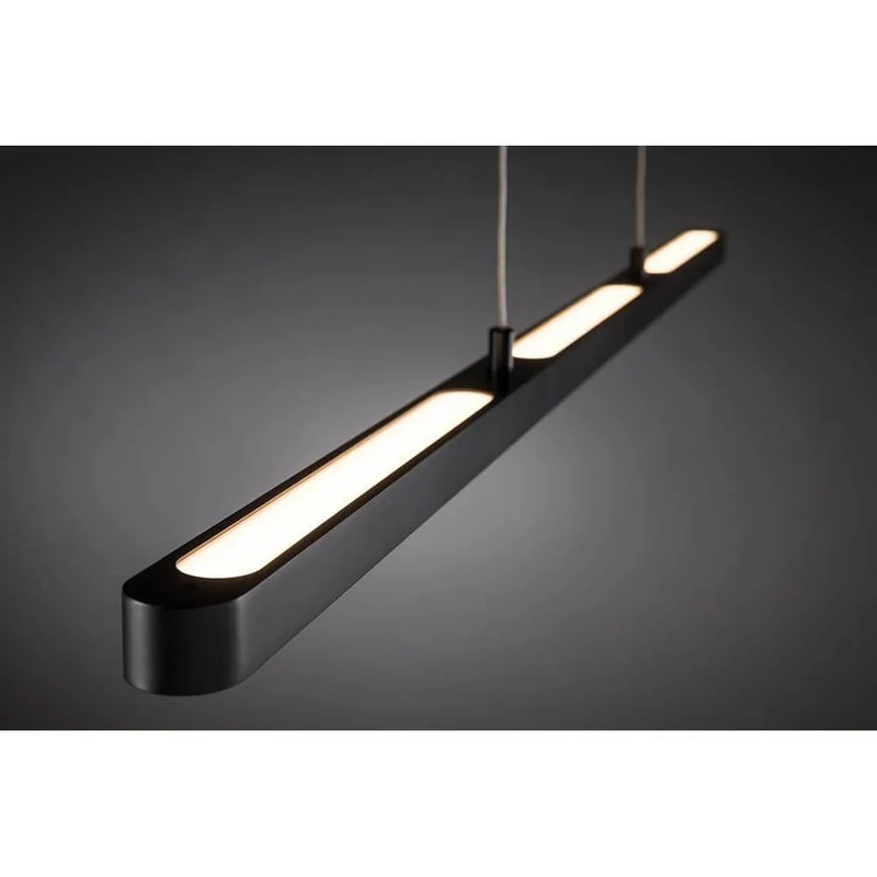 Lento Pendelleuchte dim LED 1x42W Schwarz Softlack