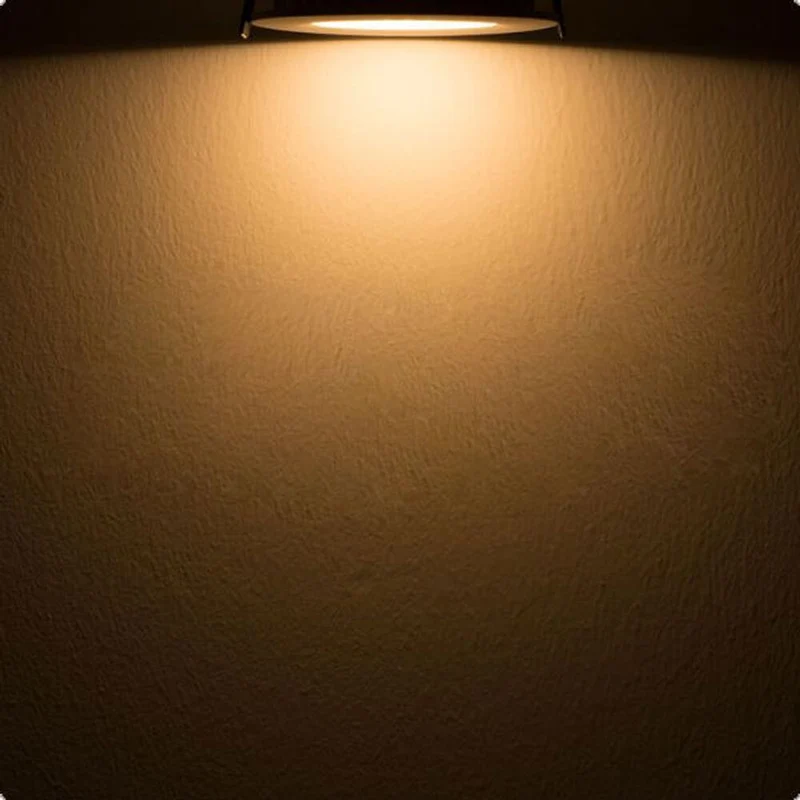 Indirektes Einbau LED-Panel 300lm Ø 10,5cm Warm Weiß