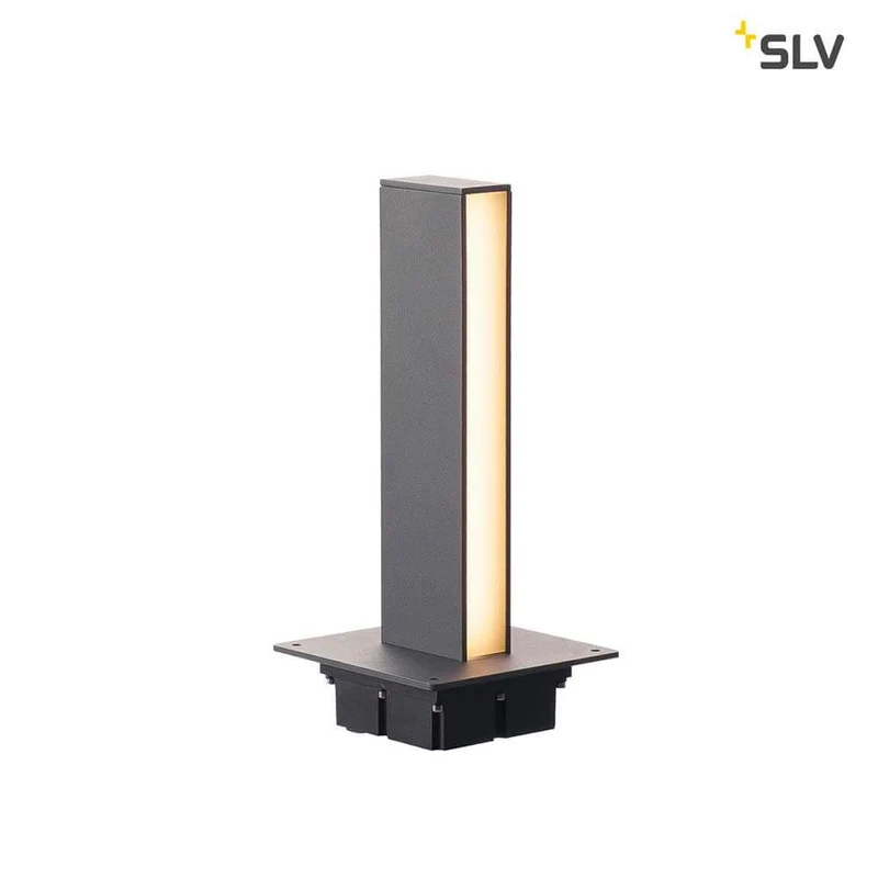 H-Pol Wege- & Standleuchte Zweiflammig LED 3000K Anthrazit 36cm