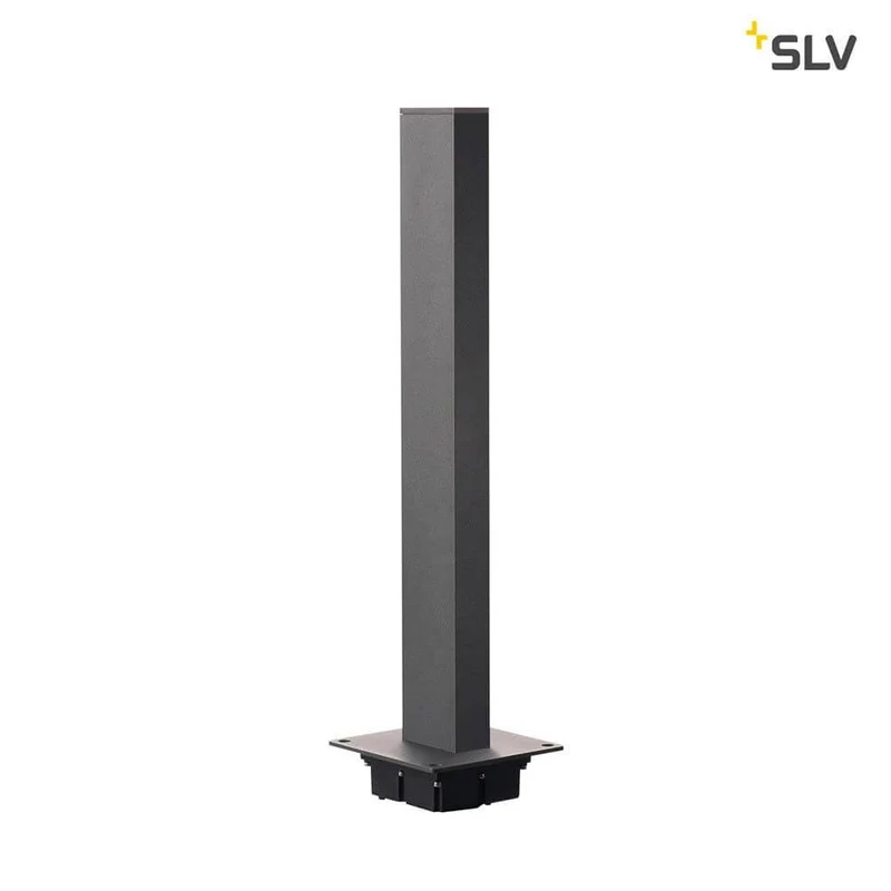 H-Pol Wege- & Standleuchte Einflammig LED 3000K Anthrazit 66cm