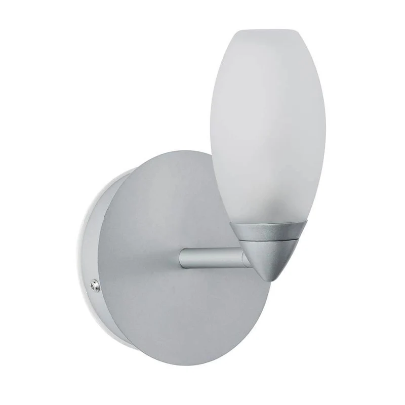 Wandleuchte Carina WL IP44 max. 28W G9 Satin Glas