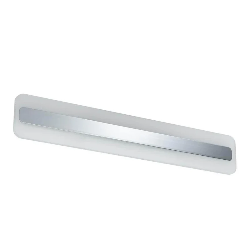 Wandleuchte Lukida IP44 LED 9W 600mm Chrom Weiß Alu Acryl
