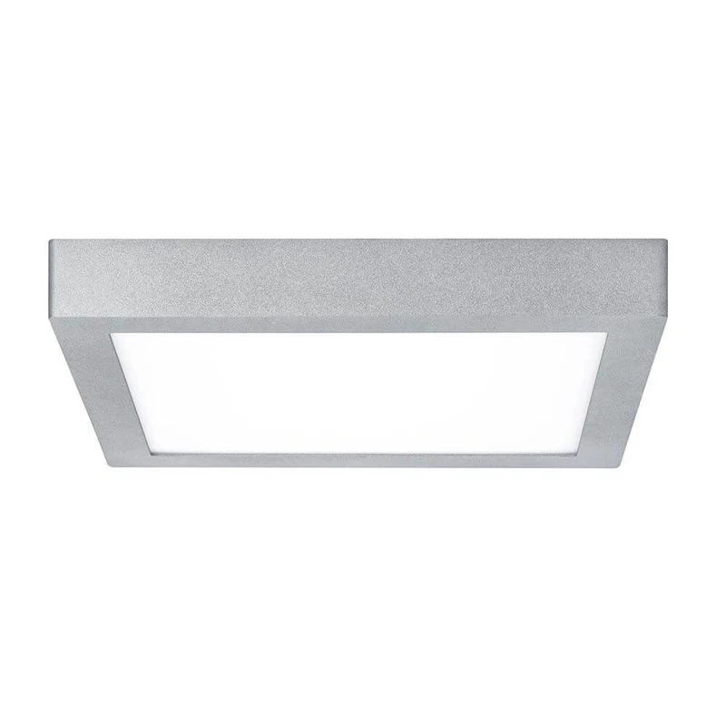LED Deckenlampe Lunar 30x30cm Alu