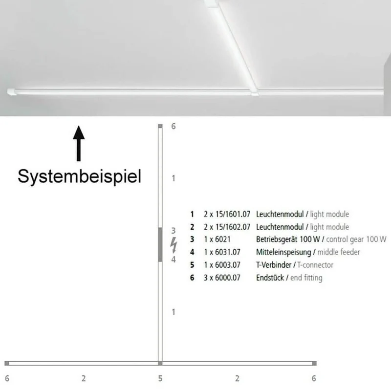 VIGO System Netzteilgehäuse für Mitteleinspeisung Alu-matt