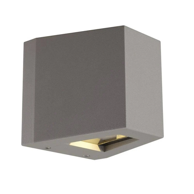 OUT BEAM LED Wandleuchte Silbergrau