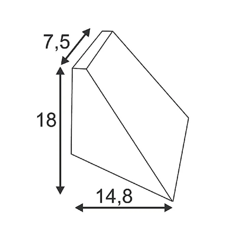 KEIL Wandleuchte weiß G9 max. 42W