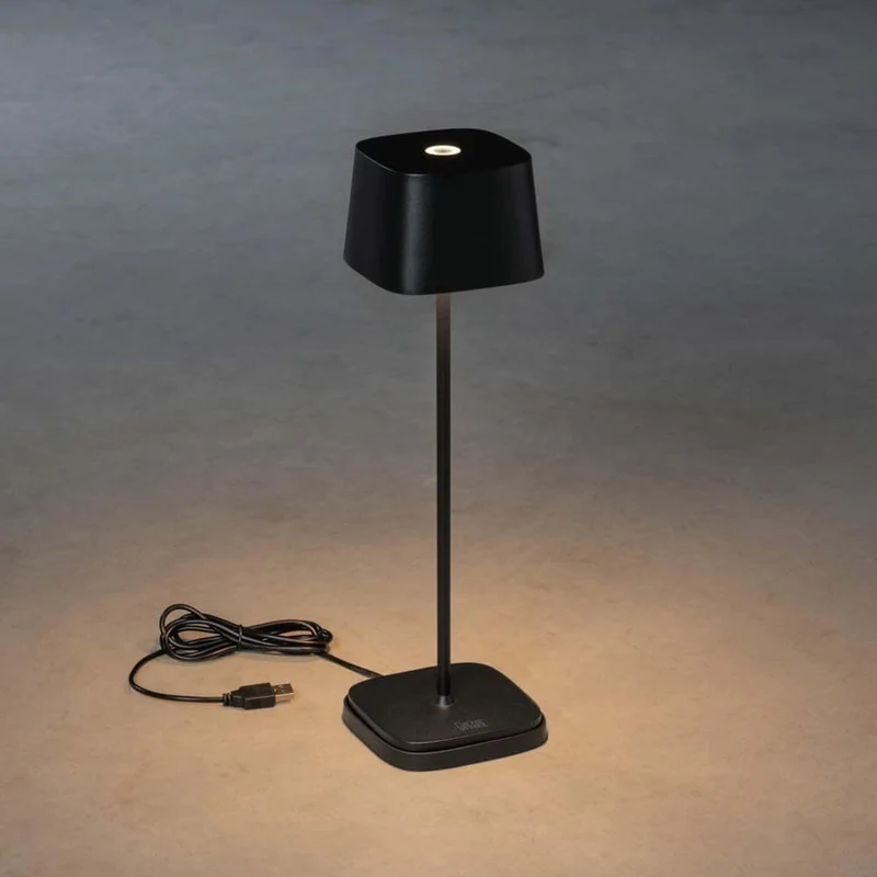 Capri USB-Tischleuchte IP54
