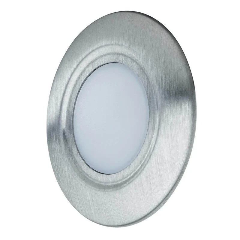 Special EBL LED Abdeckung rund 86mm Edelstahl