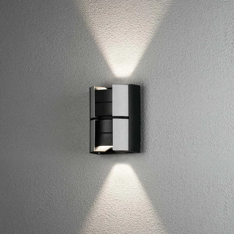 Vidar LED Wandleuchte Silber