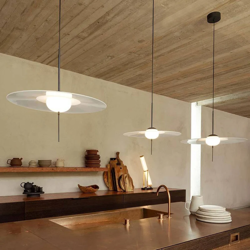 DCWéditions Mono LED Glas Hängeleuchte L