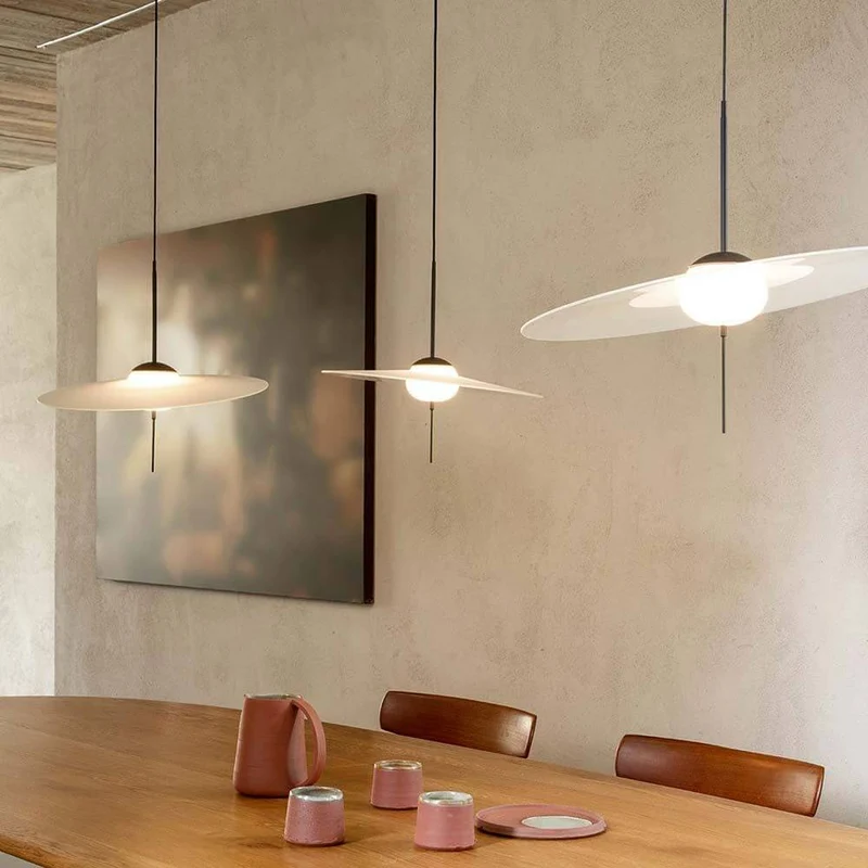 DCWéditions Mono LED Glas Hängeleuchte L