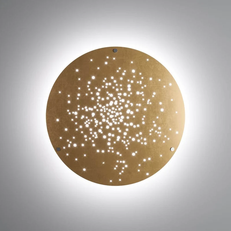 Fabbian Lens LED-Wandleuchte Ø 90cm