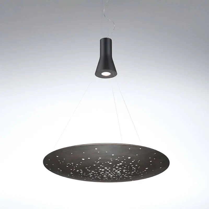 Fabbian Lens LED-Pendelleuchte Big