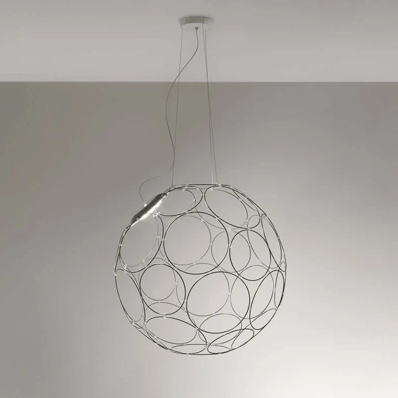 Fabbian Giro LED-Hängeleuchte Ø 67cm
