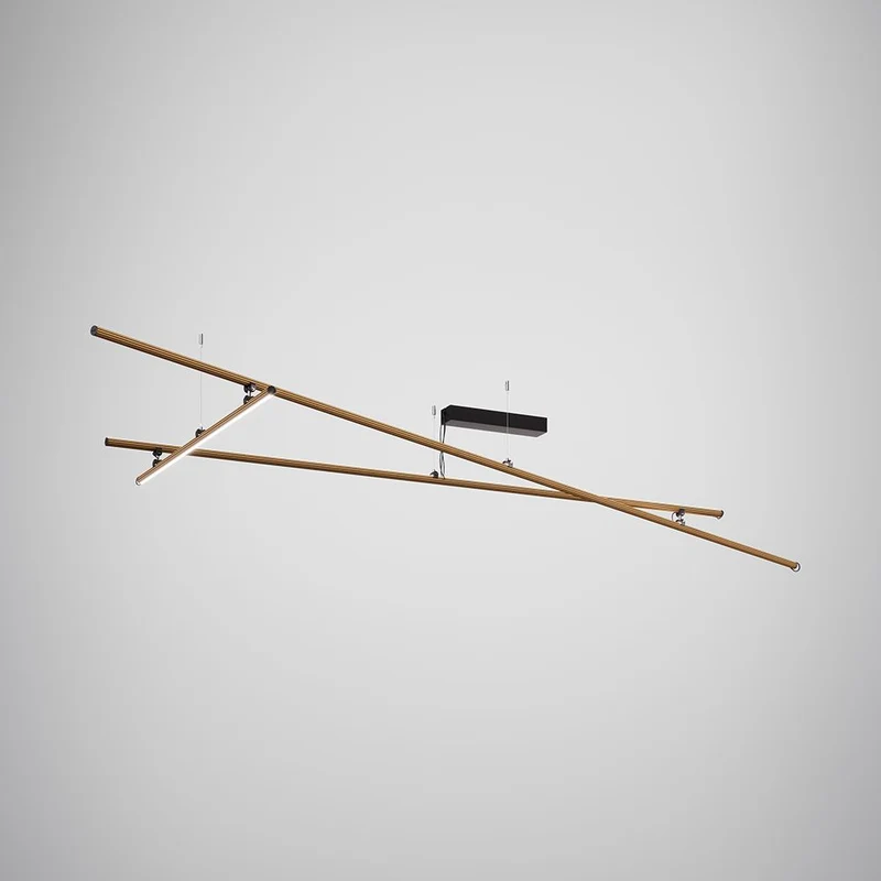 Fabbian Freeline LED-Deckenleuchte verstellbar