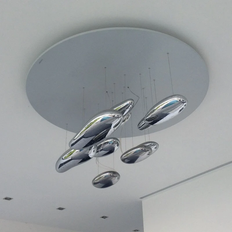 Artemide Mercury Soffitto LED Deckenlampe Ø 110cm Chrom