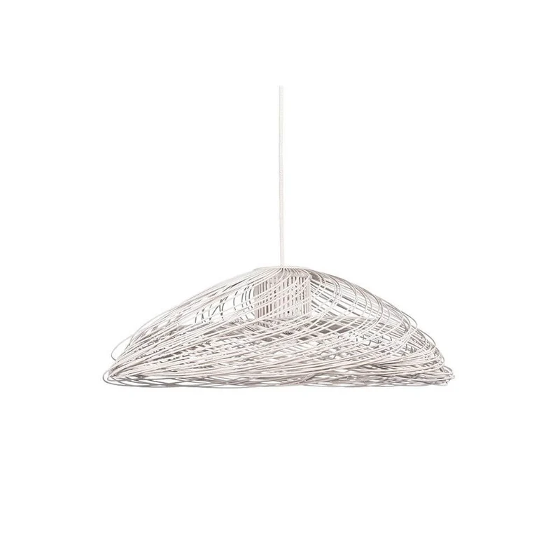 Forestier Rattan-Pendelleuchte Satelise