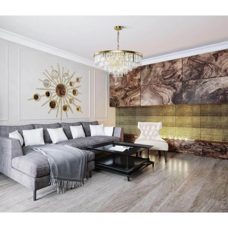 Revero 12-flammige Pendelleuchte