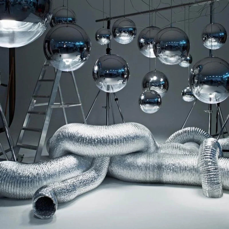 Tom Dixon Mirror Ball LED Spiegelkugel Hängeleuchte