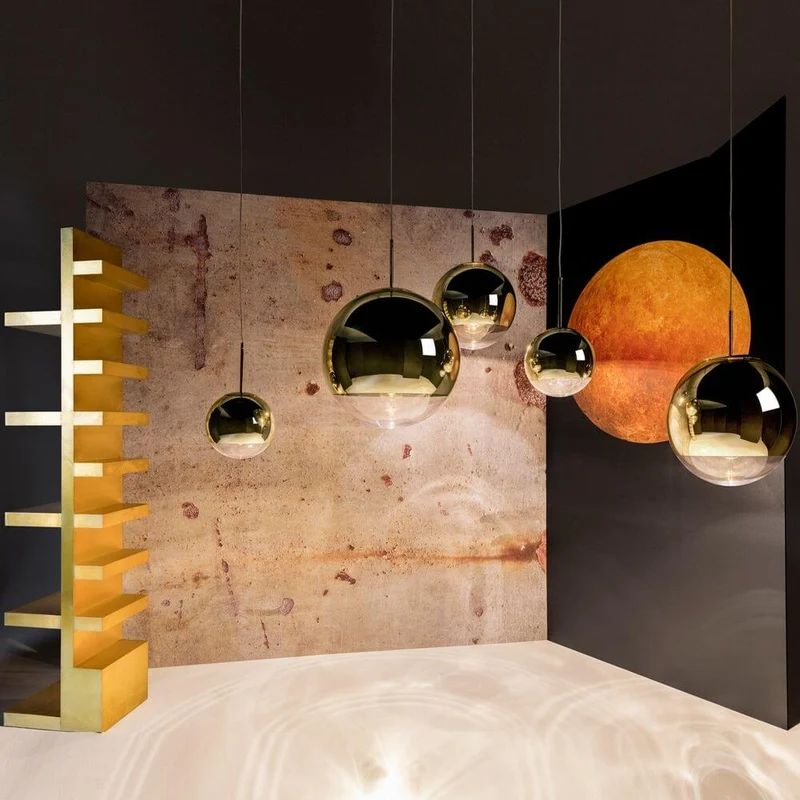Tom Dixon Mirror Ball LED Spiegelkugel Hängeleuchte