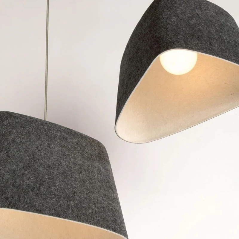 Tom Dixon Felt Akustik Pendelleuchte aus Filz