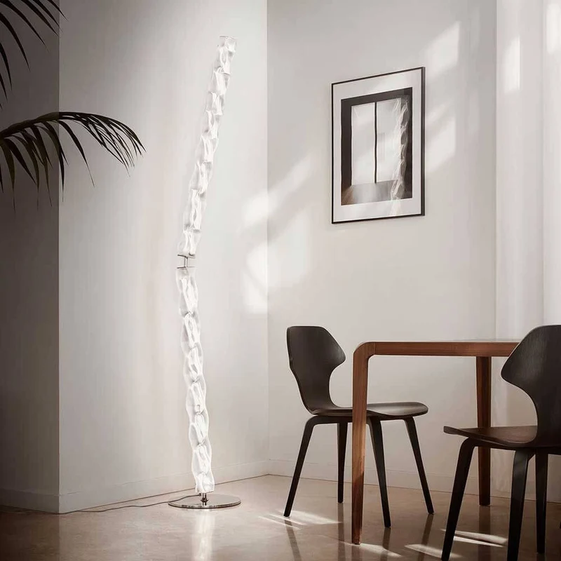 Slamp Hugo Stehleuchte 207cm aus Lentiflex-Kunststoff