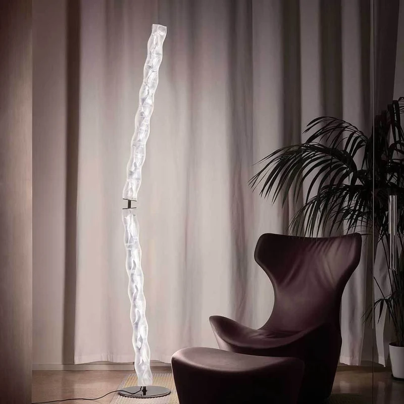 Slamp Hugo Stehleuchte 207cm aus Lentiflex-Kunststoff