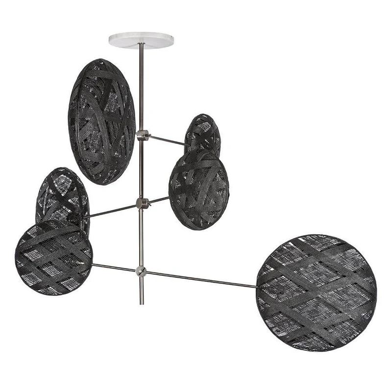 Forestier Deckenlampe Chanpen Structure 6-flg.
