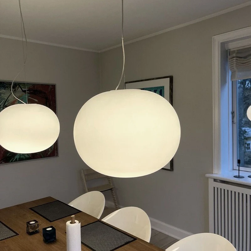 Flos Glo-Ball S2 Hängelampe Glas Ø 45cm