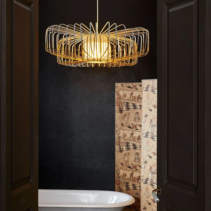Forestier Hängeleuchte Bamboo Ø 80cm Up&Down