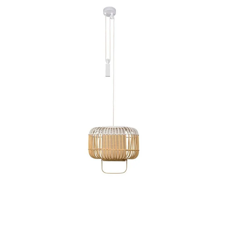 Forestier Pendelleuchte Bamboo Sqare